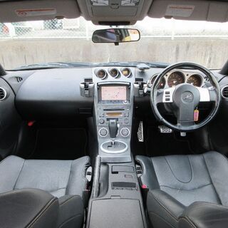 【車検2年満タン渡し】フェアレディZ（総額：61万円）【上級グレード：バージョンT】走行7.2万キロ・本革シート＆シートヒーター・HIDヘッドライト・アルミホイール・ナビ・ETC・DVD視聴・ステアリングスイッチ・バックカメラ（禁煙車）※数台出品中！の画像