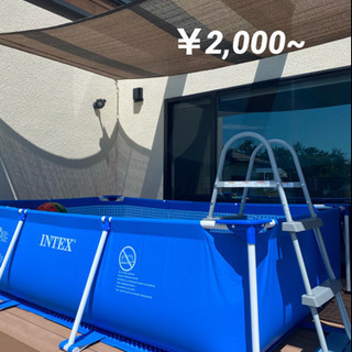【レンタル】INTEXビニールプールセット