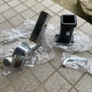 ヒッチレシーバー4インチ、ヒッチピン３点セット