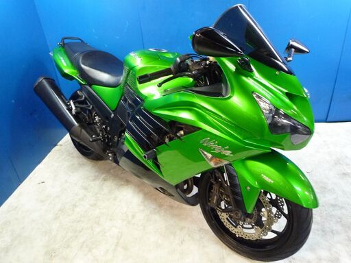 KAWASAKI ZX-14RA 緑 車検R4/9年 名変で乗れる 格安配送キャンペーン 期間限定 諸経費０円 始動確認済み 即納車有り 横浜 P-Yard