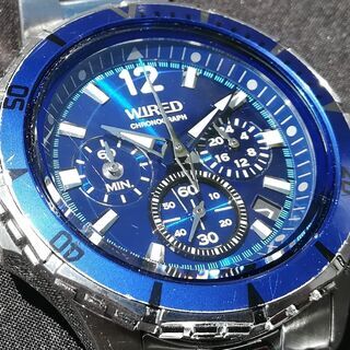 【お取引終了】【2021.5電池交換】SEIKO WIRED 「THE BLUE」の画像