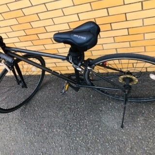 自転車　マットブラック