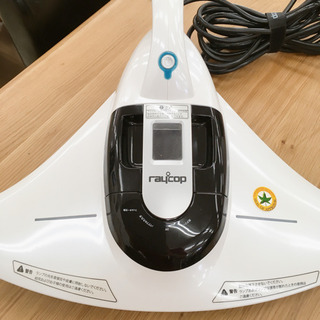 無料！ふとん専用ダニクリーナー✨raycop　BK-200JPW✨ボタン1つで簡単操作✨動作確認済✨中古品の画像