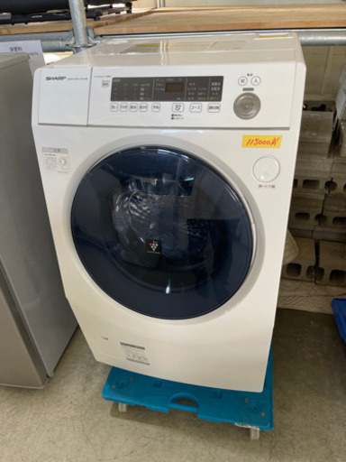 シャープドラム式洗濯機10k21年製　激安特価　管理番号50806