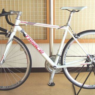 大きめサイズのロードバイク 洗車クリーニング仕上げ TRIACE S100 の画像