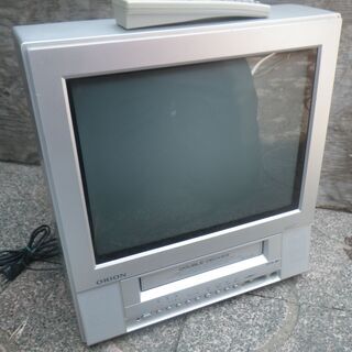 ■動作品■オリオン ビデオ付き15型カラーテレビ VF15-W1...
