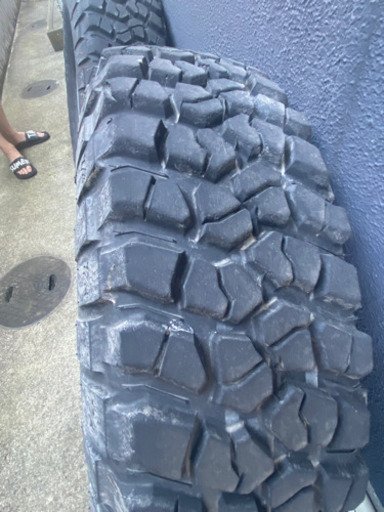 JEEP ジムニー　三菱ジープ　ブラッドレーV 4本タイヤホイールセット