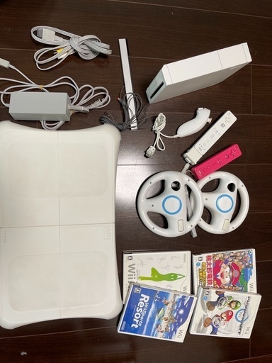 WII 桃鉄　マリオカート　マリオギャラクシー　WII fit WII sports 4本セット