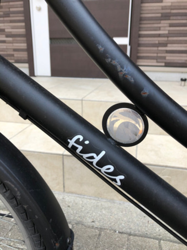 子乗せ自転車　チャイルドシート付き　非電動