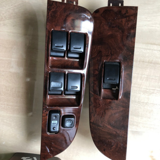 AE11♯ カローラ 純正OP ウッドパネルセット
