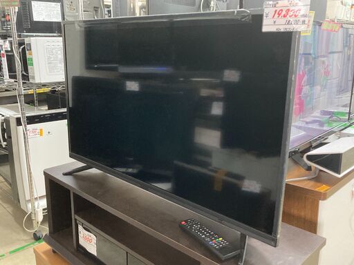【リサイクルショップどりーむ荒田店】　7756　ジョワイユ　液晶テレビ　40型　2019年製　リモコン付き