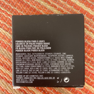 MAC チーク　ピンクの画像