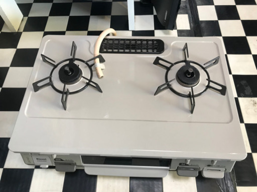 【リサイクルサービス八光　田上店　安心の3か月保証　配達・設置OK】リンナイ RT64JH-L ガスコンロ ガステーブル 都市ガス