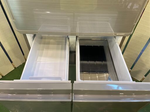【愛品館八千代店】保証充実SHARP2018年製412ℓ5ドア冷蔵庫SJ-W412D-S【愛八RZ】
