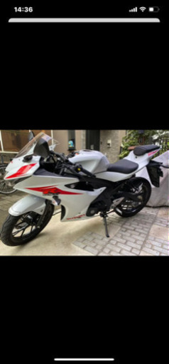 gsx-r125 ブリリアントホワイト