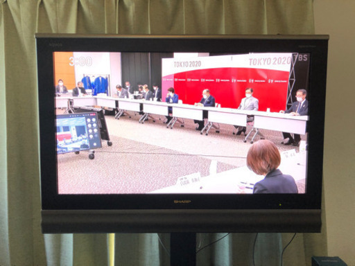 【値下げ】シャープAQUOSテレビ 37型、テレビ台