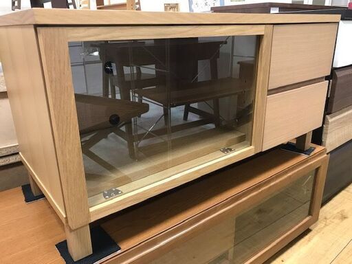 無印良品　テレビボード　ナチュラル　【トレファク南柏店】