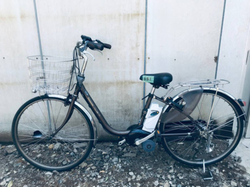 ④681番  電動自転車✨ Panasonic ビビ ENE632‼️