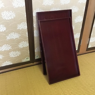 たけちゃんに決まりました。 立派な造りの木製箱 差し上げます！の画像