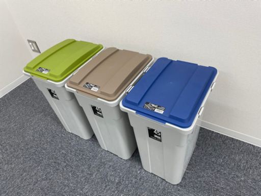 TONBO 連結カラー分別ペール 45L ゴミ箱