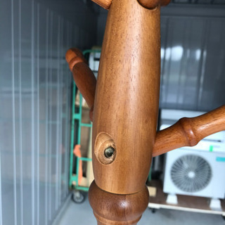 木製　ハンガーの画像