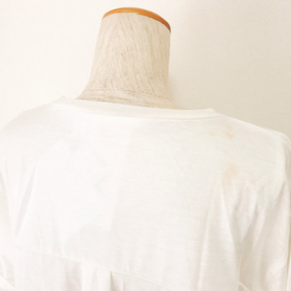 【定価 4,950 円】☆新品☆レイカズン 難あり カットソー×プリントドッキングワンピースの画像