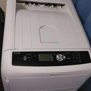【取引終了】A3カラーレーザープリンターリコーSP C740【あ...