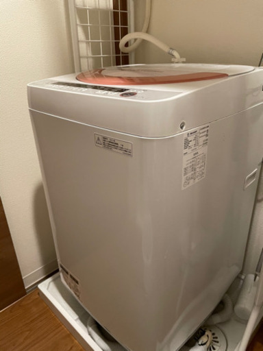 一人暮らしセット(洗濯機、テレビ、電子レンジ、チェスト、レンジボード)