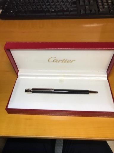 カルティエ   サントス、ボールペン、箱付き、未使用