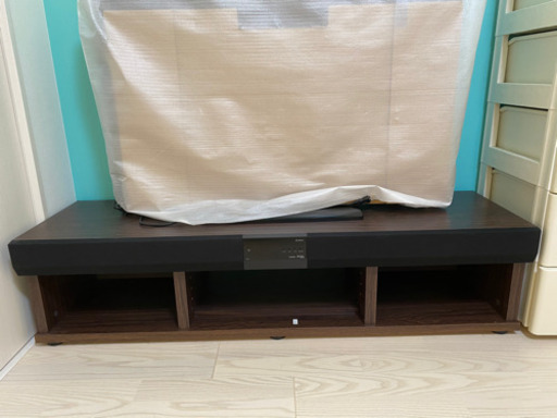 スピーカー付きテレビ台　新品未使用