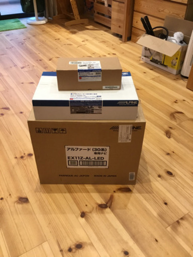 新品　未開封　アルパイン　アルファード専用ナビ　EX11Z-AL-LED