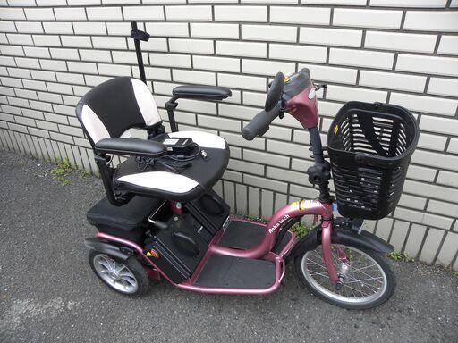 商談中・【電動三輪車　電動車椅子　シニアカー】フランスベット 　Reha tech　リハテック　スマートパルS637 　