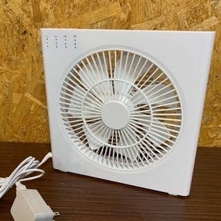 【美品】卓上ミニ扇風機 小型 扇風機 約25×25cm