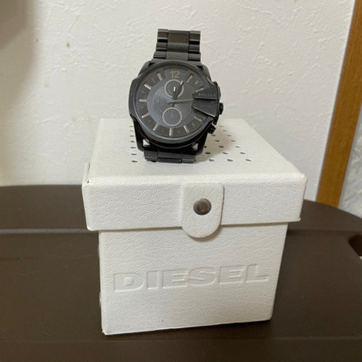 DIESEL時計(中古) ベルトのパーツあり・箱あり・枕あり