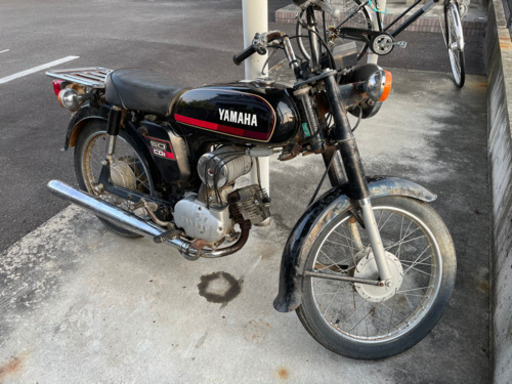 ヤマハ YB50 希少6v！2スト ジャンク
