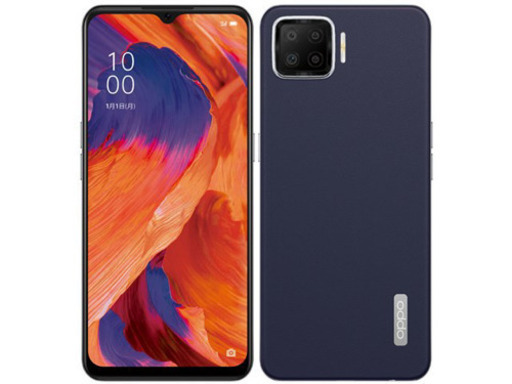 【新品未使用】OPPO A73 ネイビーブルー