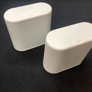 ワンタッチ式　ゴミ箱2個セット