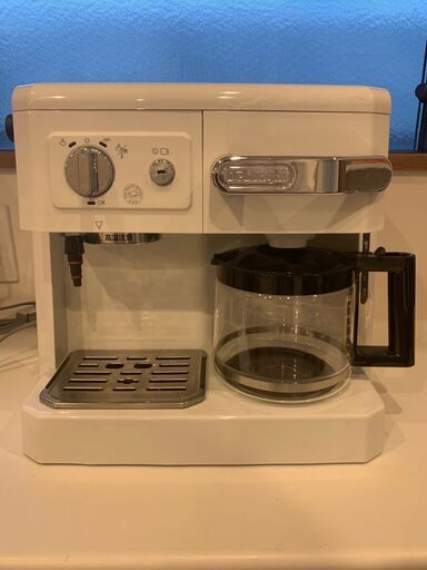 【delonghi/デロンギ】コンビコーヒーメーカー BCO410J-W