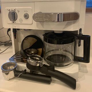 【delonghi/デロンギ】コンビコーヒーメーカー BCO410J-Wの画像