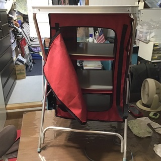 MANASAL折り畳みキッチンテーブルの画像