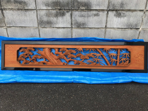 欄間　らんま　松竹梅　2枚セット