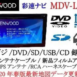 KENWOOD 彩速　MDV-L300 地図更新　動作確認済　　...