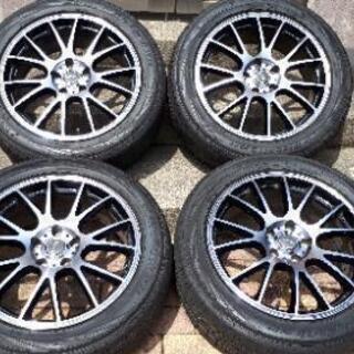 美品‼LofidaXM14  7.5J-18 PCD114.3 ...