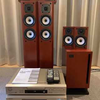 引取先決まりました！ONKYO ホームシアターセット　美品の画像