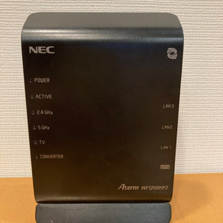 【値下げしました】NEC Wi-Fiルーター