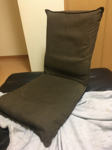 座椅子 ブラウン 汚れ無し