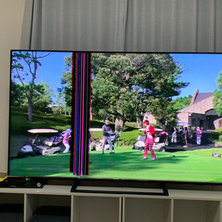ハイセンス　65型　液晶割れ