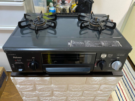 ガスコンロ　受け渡し予定者有り