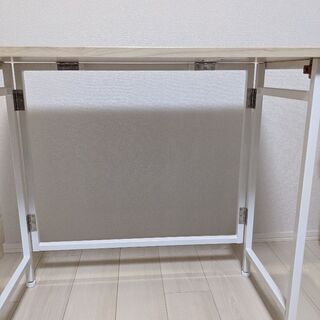 山善　折り畳みデスク　経堂まで取りに来ていただける方。の画像