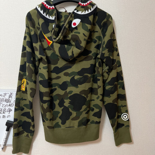 服/ファッション BAPE 1st camo Shark Full zip hoodie